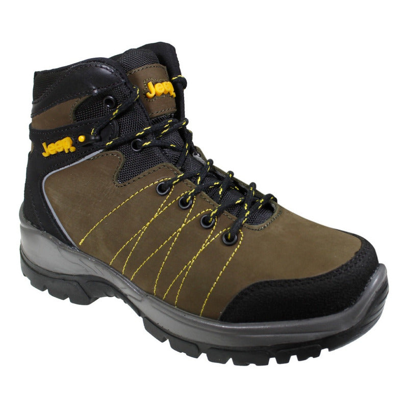 Botas Jeep 18006 Hombre Aventura Trabajo Sin Casquillo