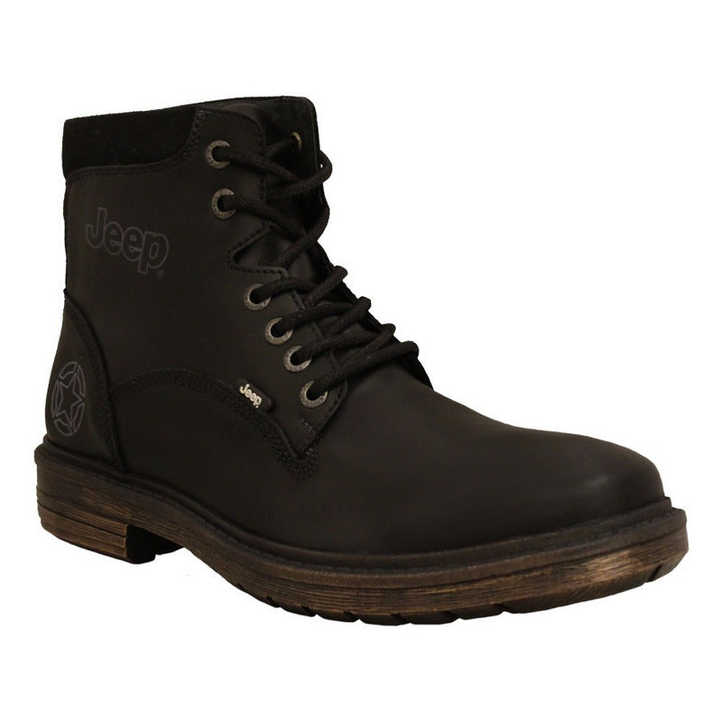 Botas Jeep 9802 Caballero Negro Xtreme