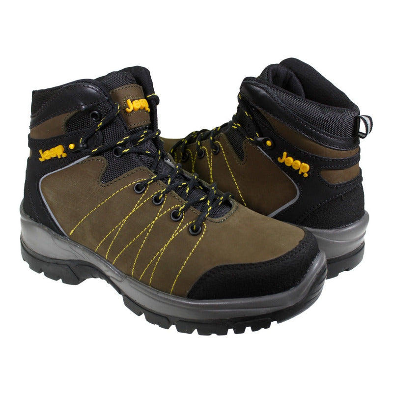 Botas Jeep 18006 Hombre Aventura Trabajo Sin Casquillo