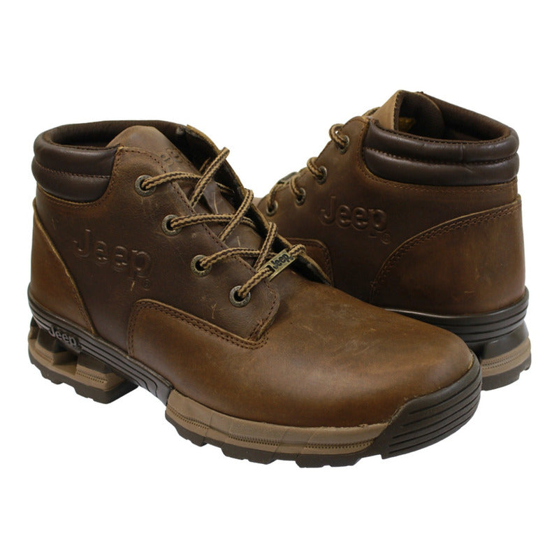 Botas Jeep Hombre 13025 Senderismo Confort Casual Tipo Tenis